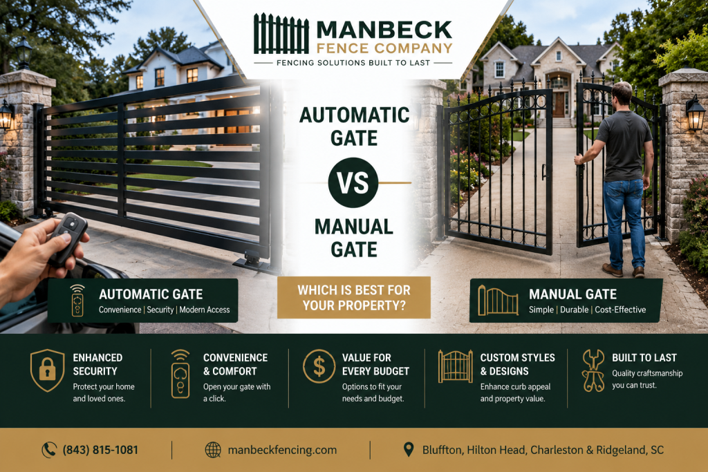 Automatic Gate vs Manual Gate